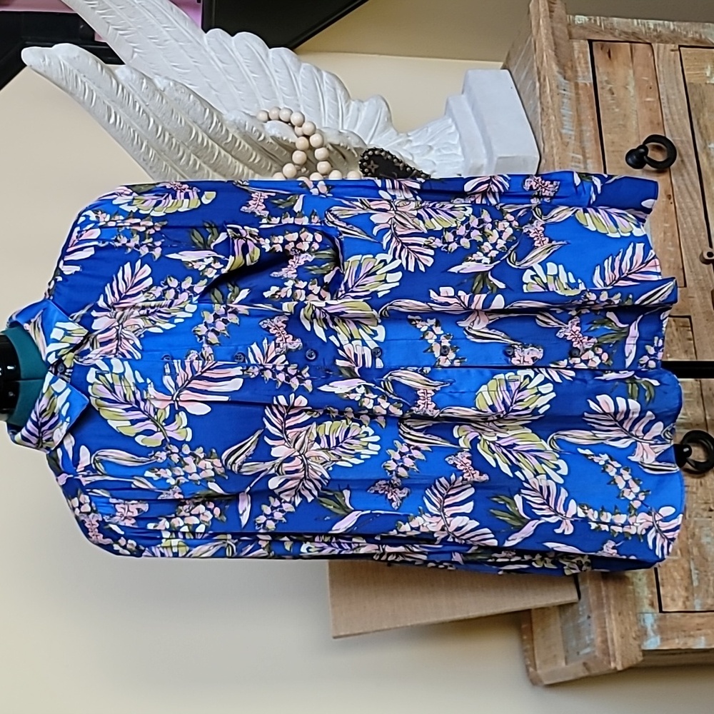 Free People Under The Palms Blouse - SZ M